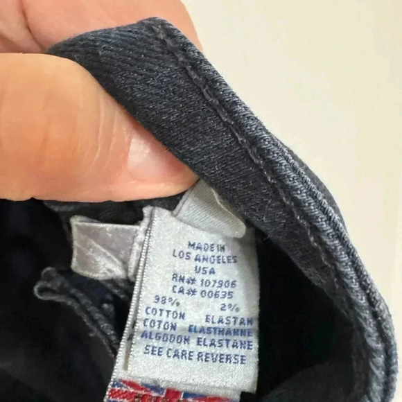 Hudson RN# 107906 CA# 00635 Jeans Size 27 Dark Wash Made Is USA 98% Cotton - Picture 10 of 15